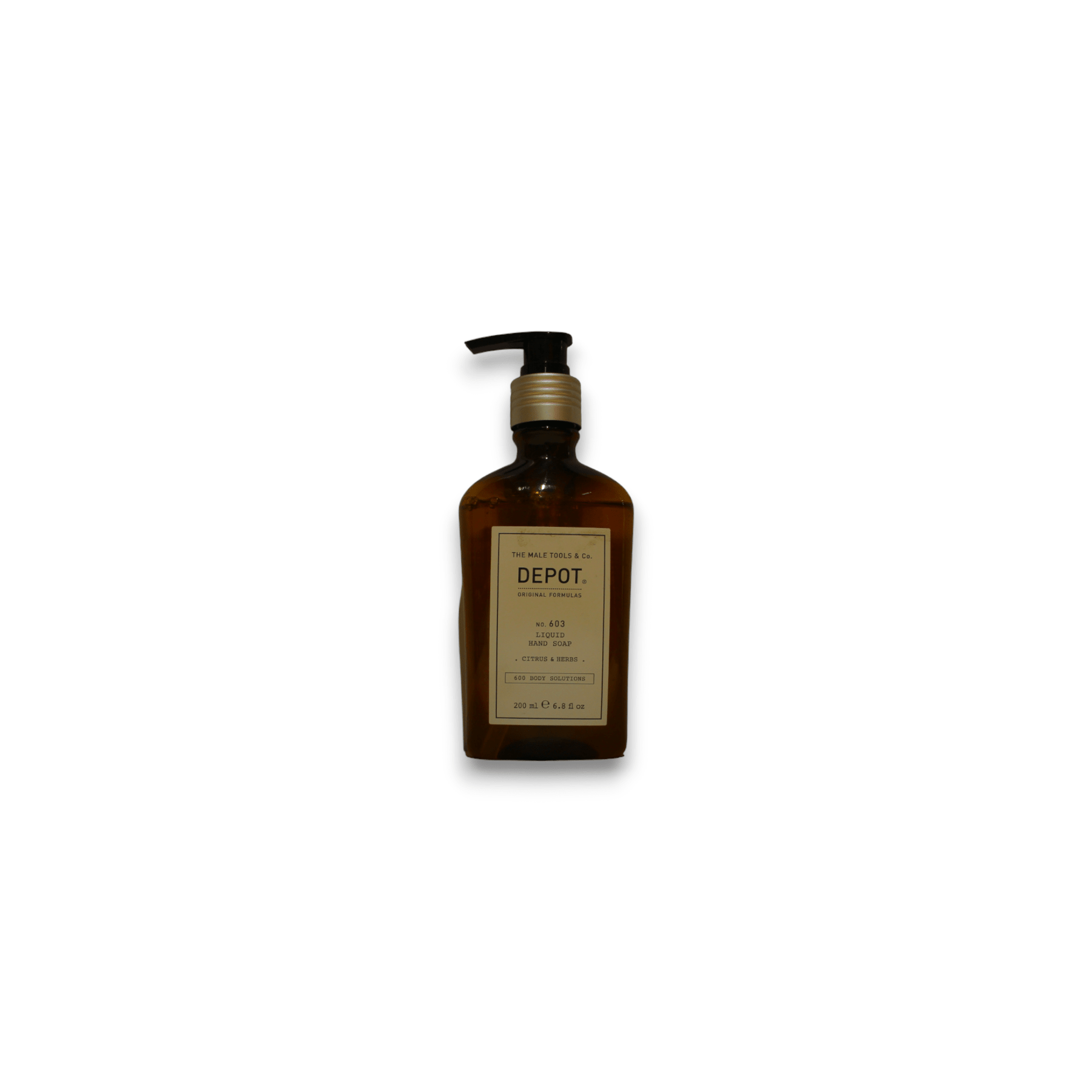 Depot, 600 Body Solutions No. 603, Agrumi & Erbe, Sorbitolo, Pulizia, Sapone liquido, Per le mani, 200 ml - Cosmova