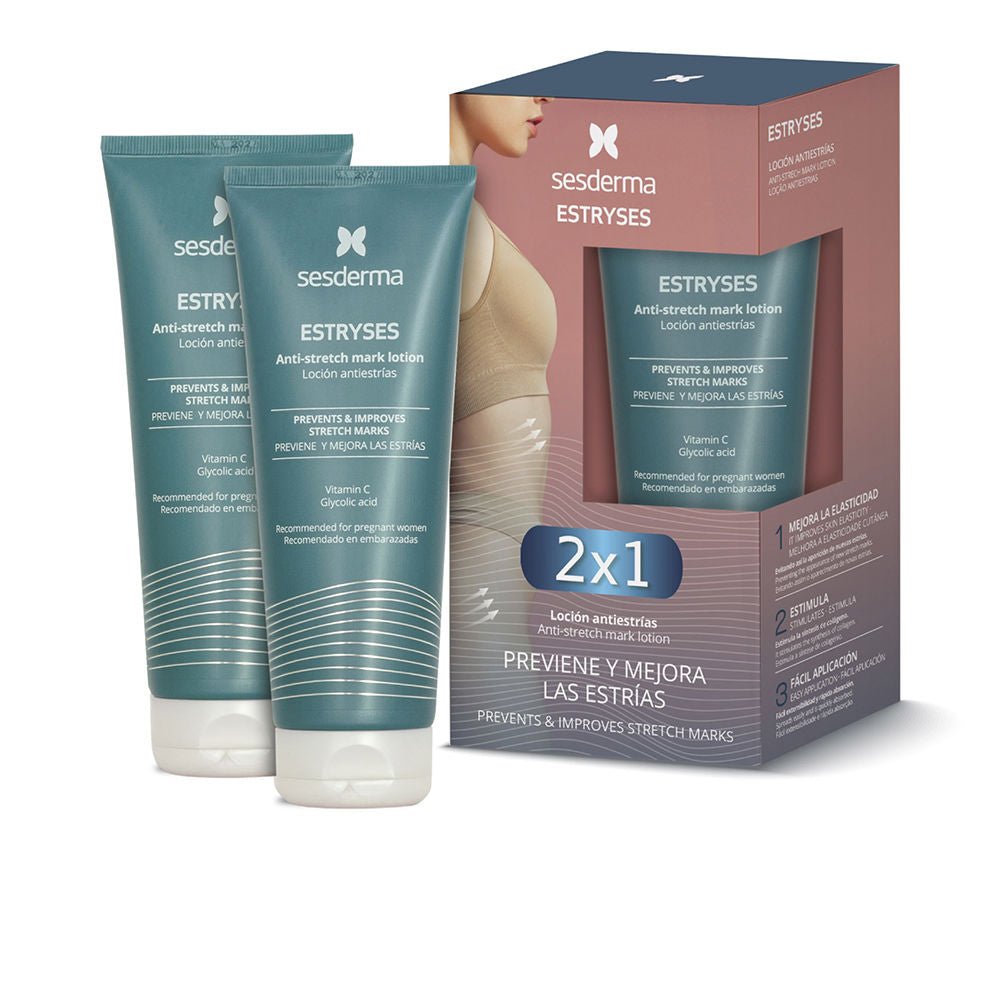 ESTRYSES loción antiestrías duo 2 x 200 ml - Cosmova