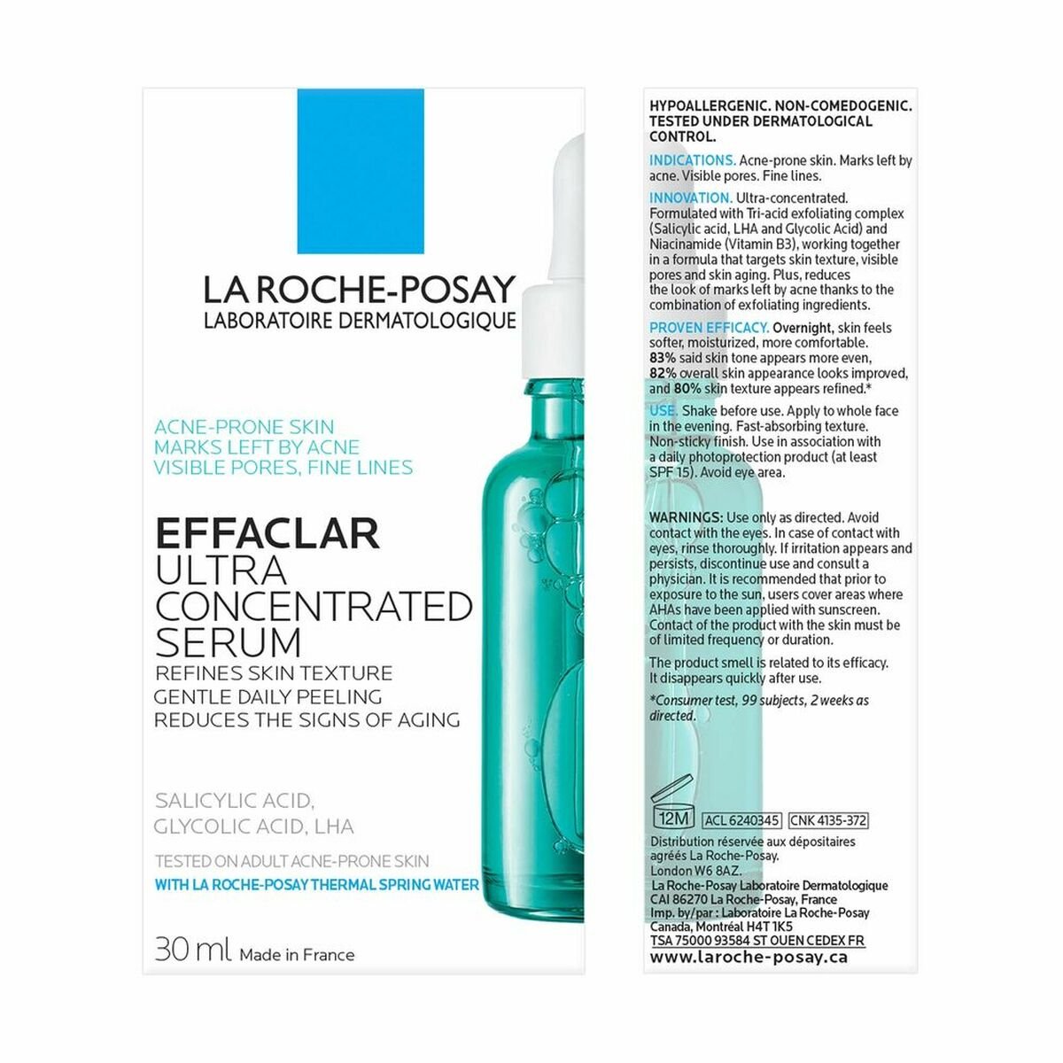 Ser exfoliant La Roche Posay Effaclar concentrat (30 ml)-1