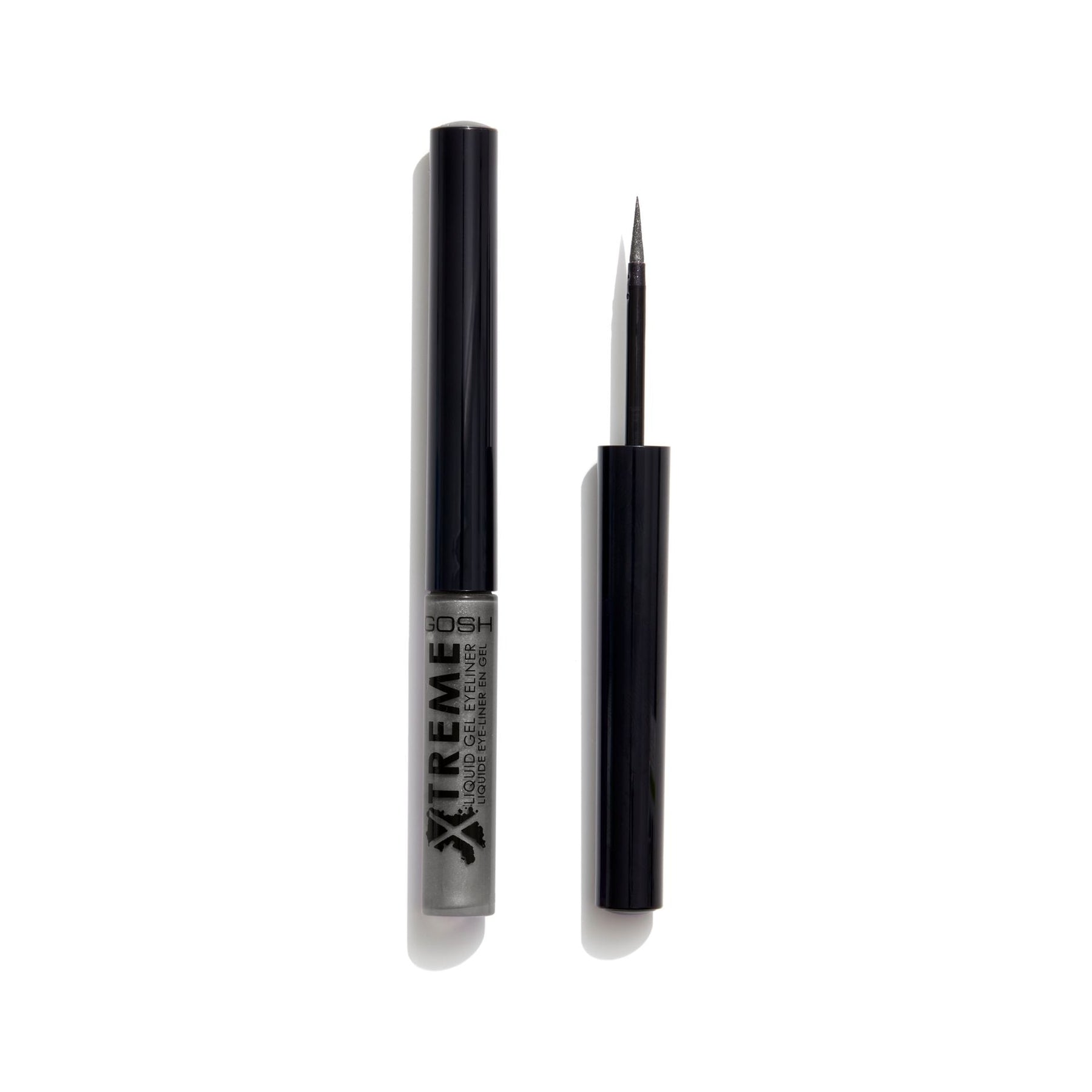 Gosh, Xtreme, Impermeabile, Eyeliner liquido, 003, Metallo da cannone, 1.7 ml *Tester - Cosmova