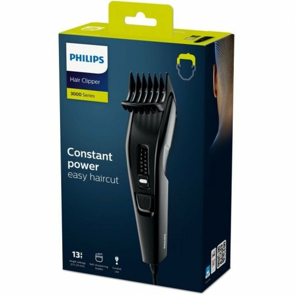 Tondeuses à cheveux Philips série 3000 noir-5