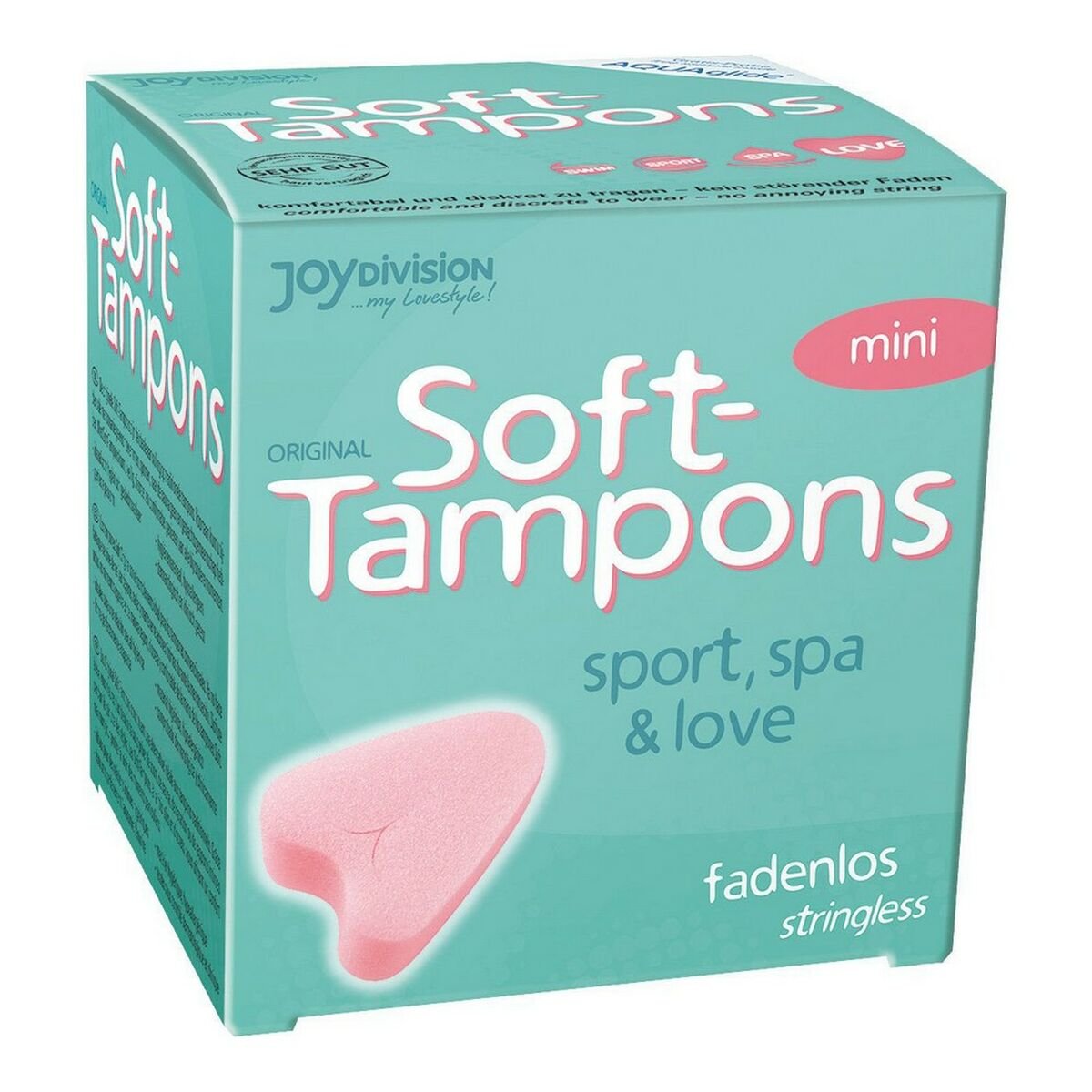 Tampons hygiéniques Sport, Spa & Love Joydivision 12204 (3 pièces) 3 unités-0