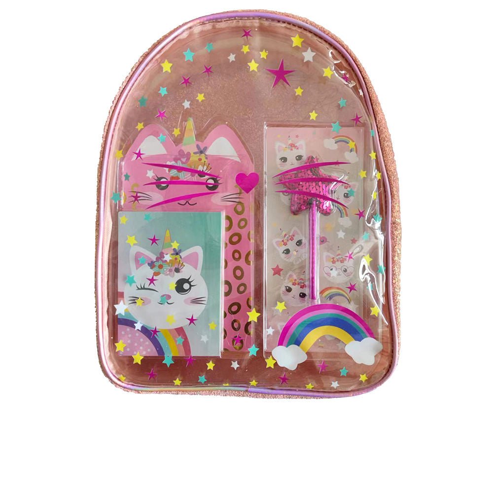 Inca MOCHILA TRANSPARENTE GATO LOTE 5 pz - Cosmova