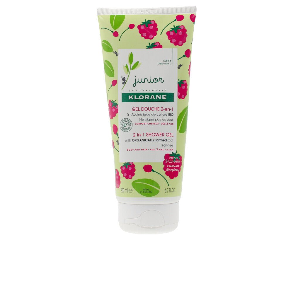 Klorane JUNIOR gel de bain cheveux et corps #frambuesa 200 ml - image 1