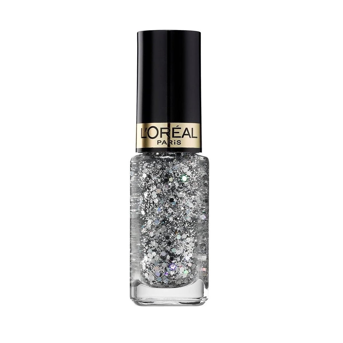 L'Oreal Paris, Color Riche Les Top Coats, Smalto per unghie, 922, Palla da discoteca, 5 ml - Cosmova