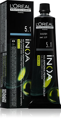 L'Oréal Professionnel Inoa No Ammonia Permanent Color 5,1 60 g - immagine 2