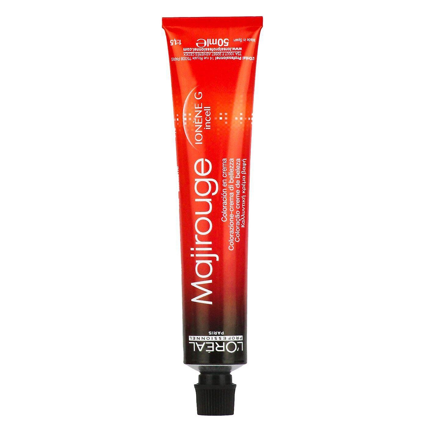 L'Oreal Professionnel, Majirouge, Tinta per capelli permanente, C 5.20 Light Extra Burgundy Brown, 50 ml - Cosmova
