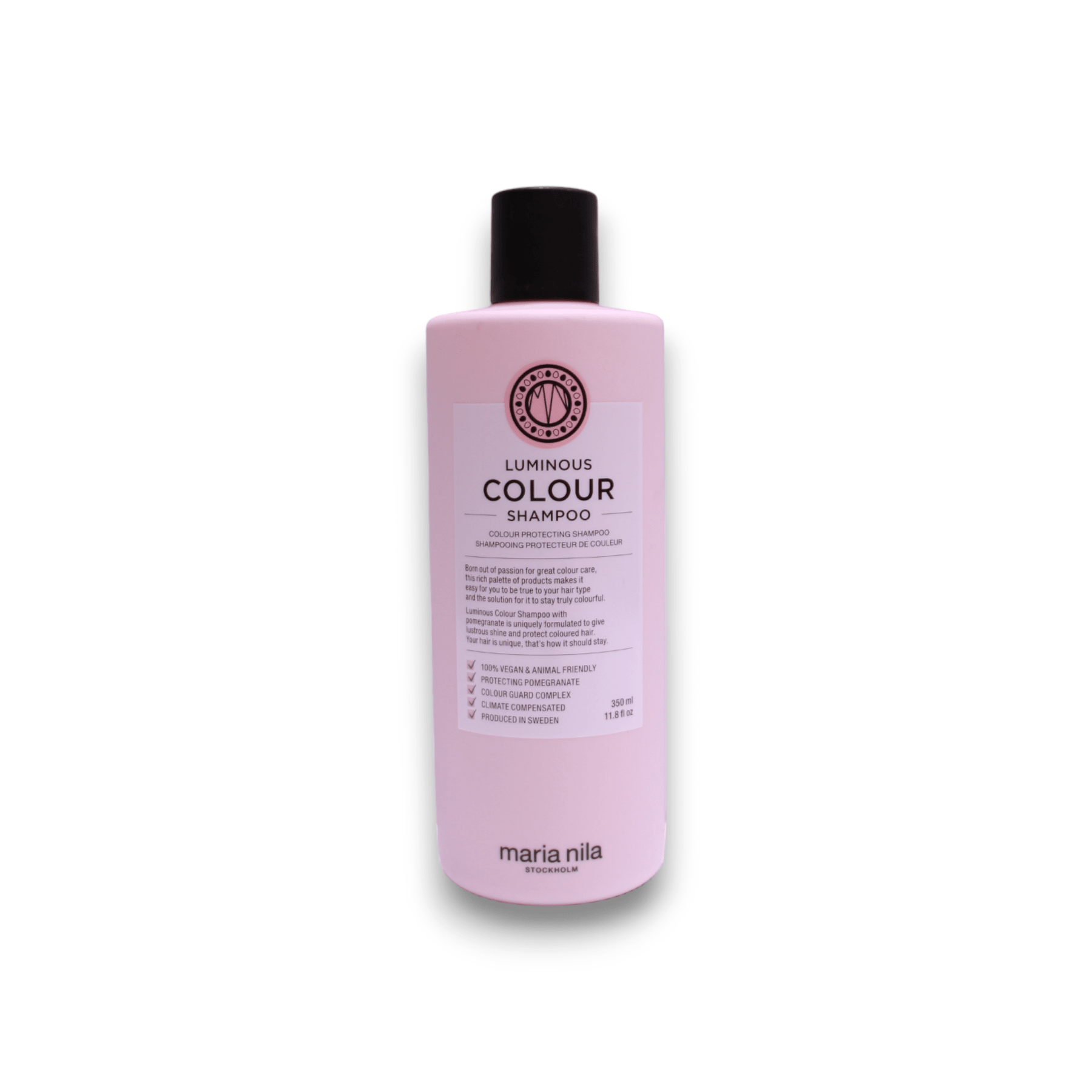 Maria Nila, Luminous Colour, Senza solfati, Shampoo per capelli, Per idratare, 350 ml - Cosmova