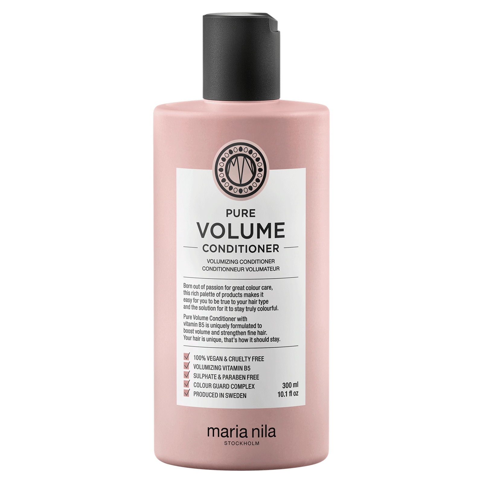 Maria Nila, Pure Volume, Senza parabeni, Balsamo per capelli, Per il volume, 300 ml - Cosmova