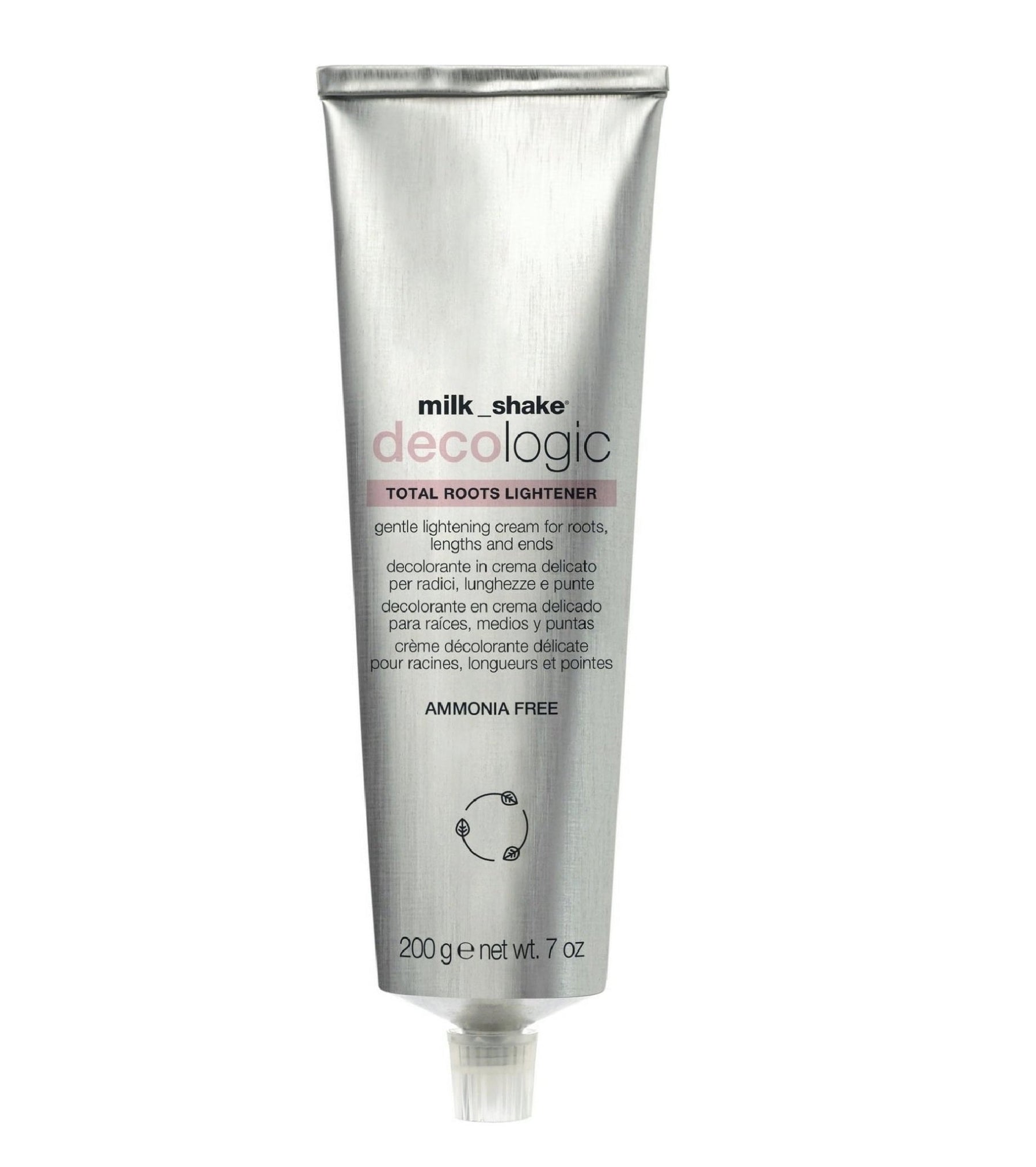 Milk Shake, Decologic Total Roots, Proteine della seta, Crema schiarente per capelli, 200 g - Cosmova