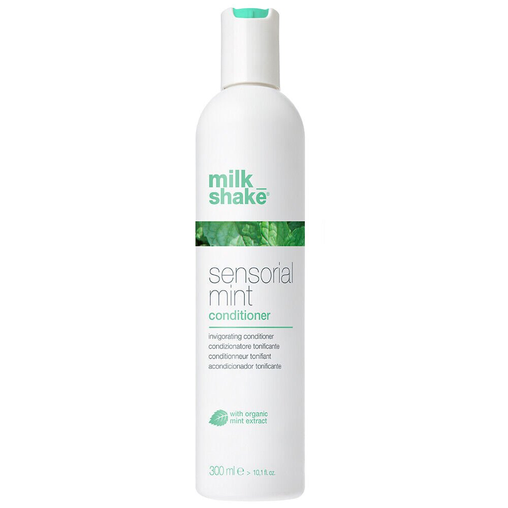 Milk Shake, Sensorial Mint, Senza parabeni, Balsamo per capelli, Rinvigorente, 300 ml - Cosmova