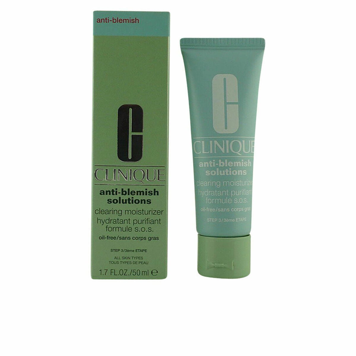 Moisturising Gel Clinique Anti-Blemish Solutions All-Over Clearing Treatment (50 ml) - Cosmova