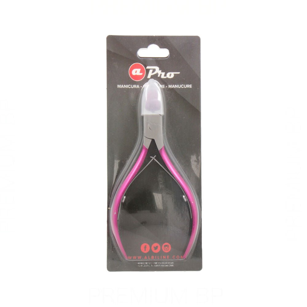 Nail clippers Albi Pro 7203/10 Fuchsia (10 cm) - Cosmova