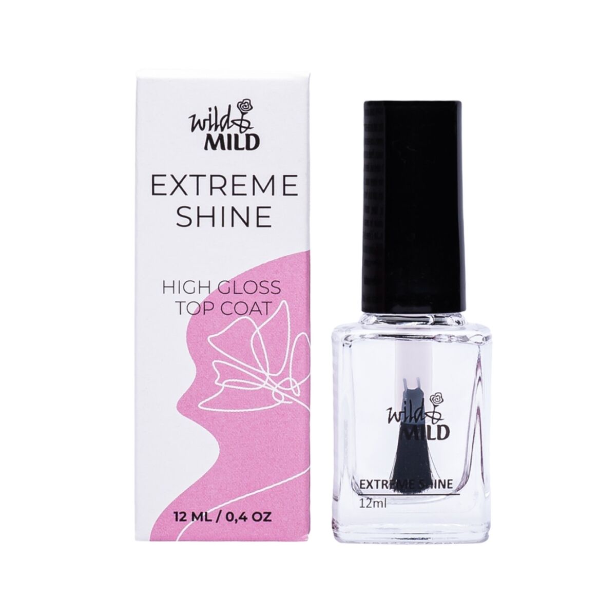 Nagellack-Fixierer Wild & Mild Extreme Shine 12 ml-0