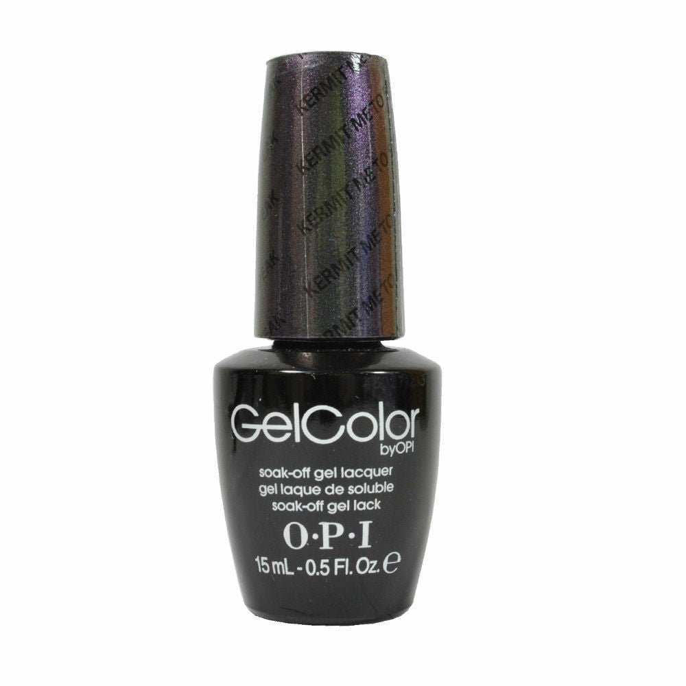 Opi, Gel Color, Smalto semipermanente, Kermit permettimi di parlare, 15 ml - Cosmova