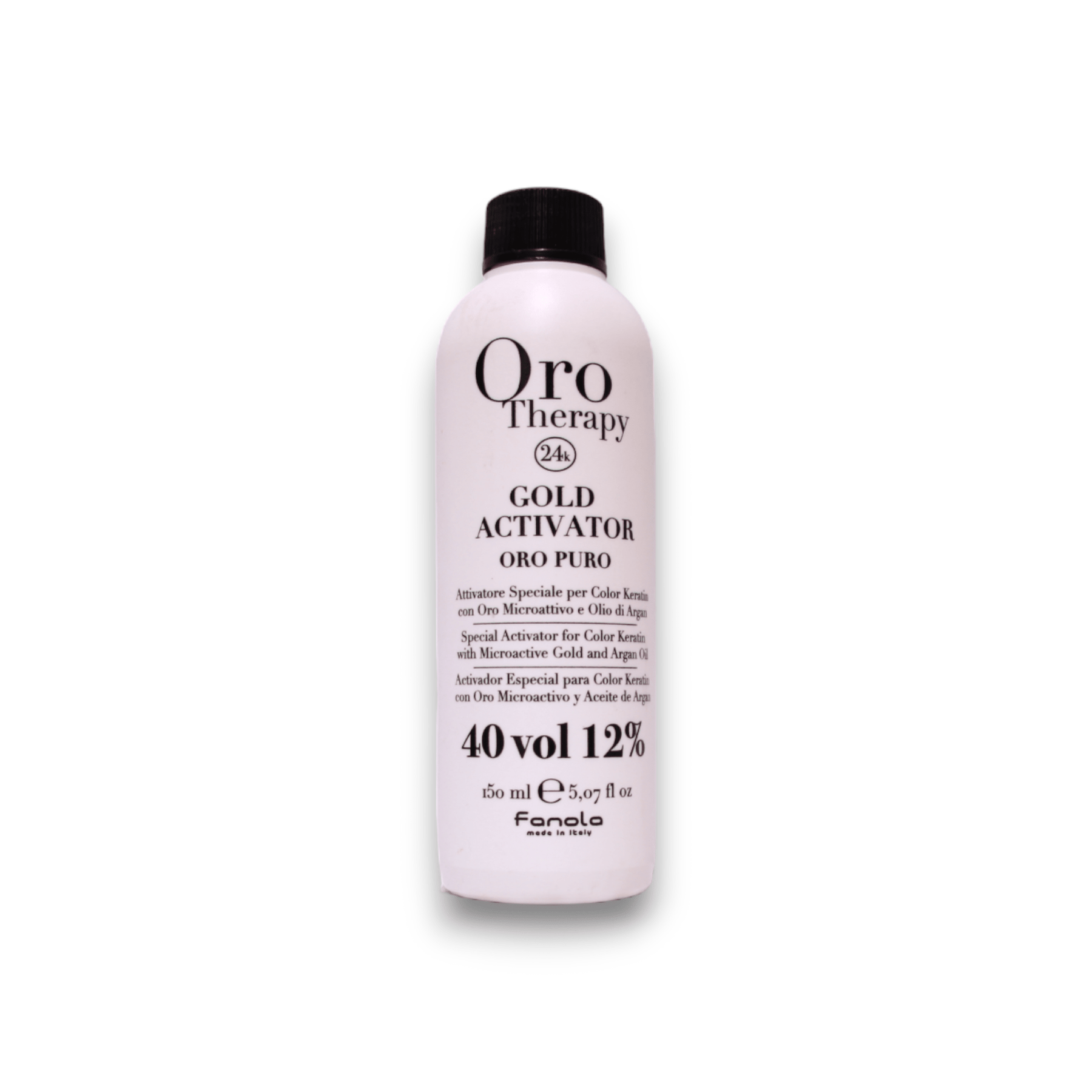Oro Therapy, Gold, Lozione ossidante per capelli, 12%, 40 vol, 150 ml - Cosmova