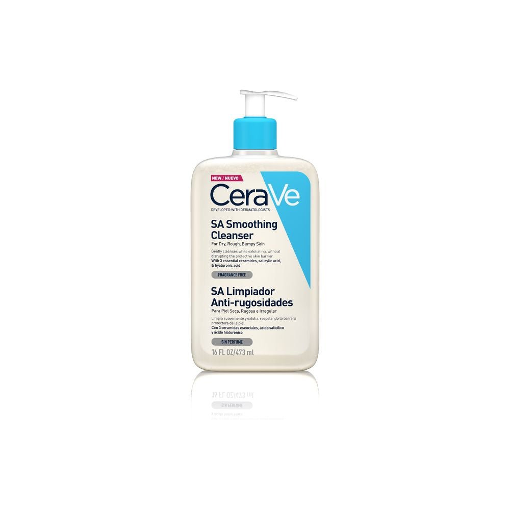 SA SMOOTHING CLEANSER for dry, rough, bumpy skin 473 ml - Cosmova