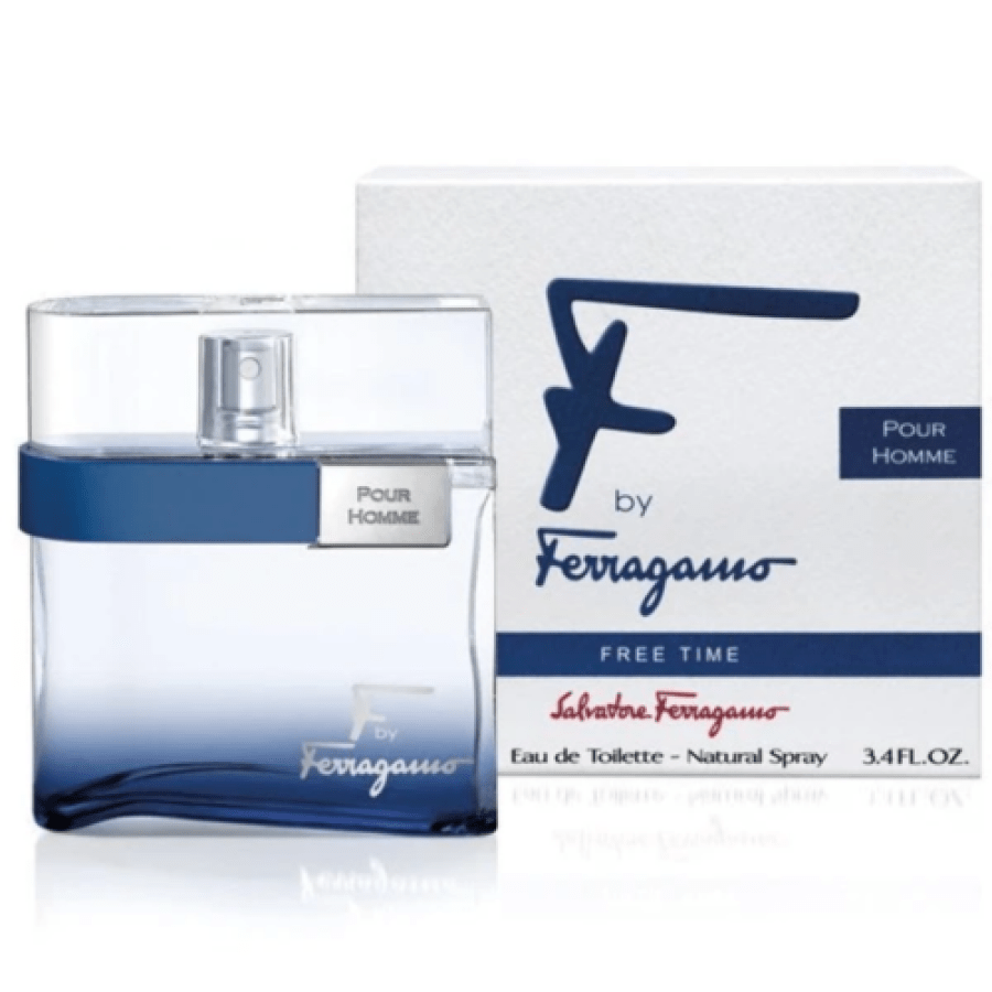 Salvatore Ferragamo, F By Ferragamo Free Time, Eau de Toilette, Per uomini, 100 ml - Cosmova