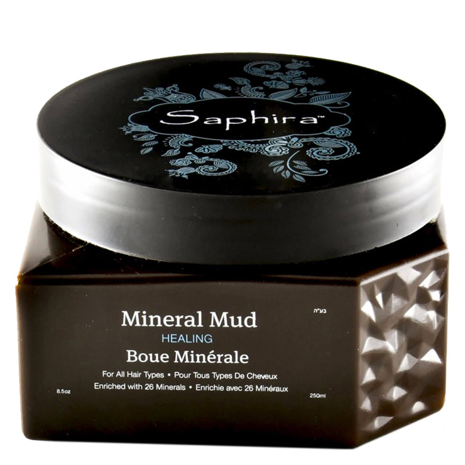 Saphira, Mineral Mud, Maschera crema trattamento capelli, Per brillare, 250 ml - Cosmova