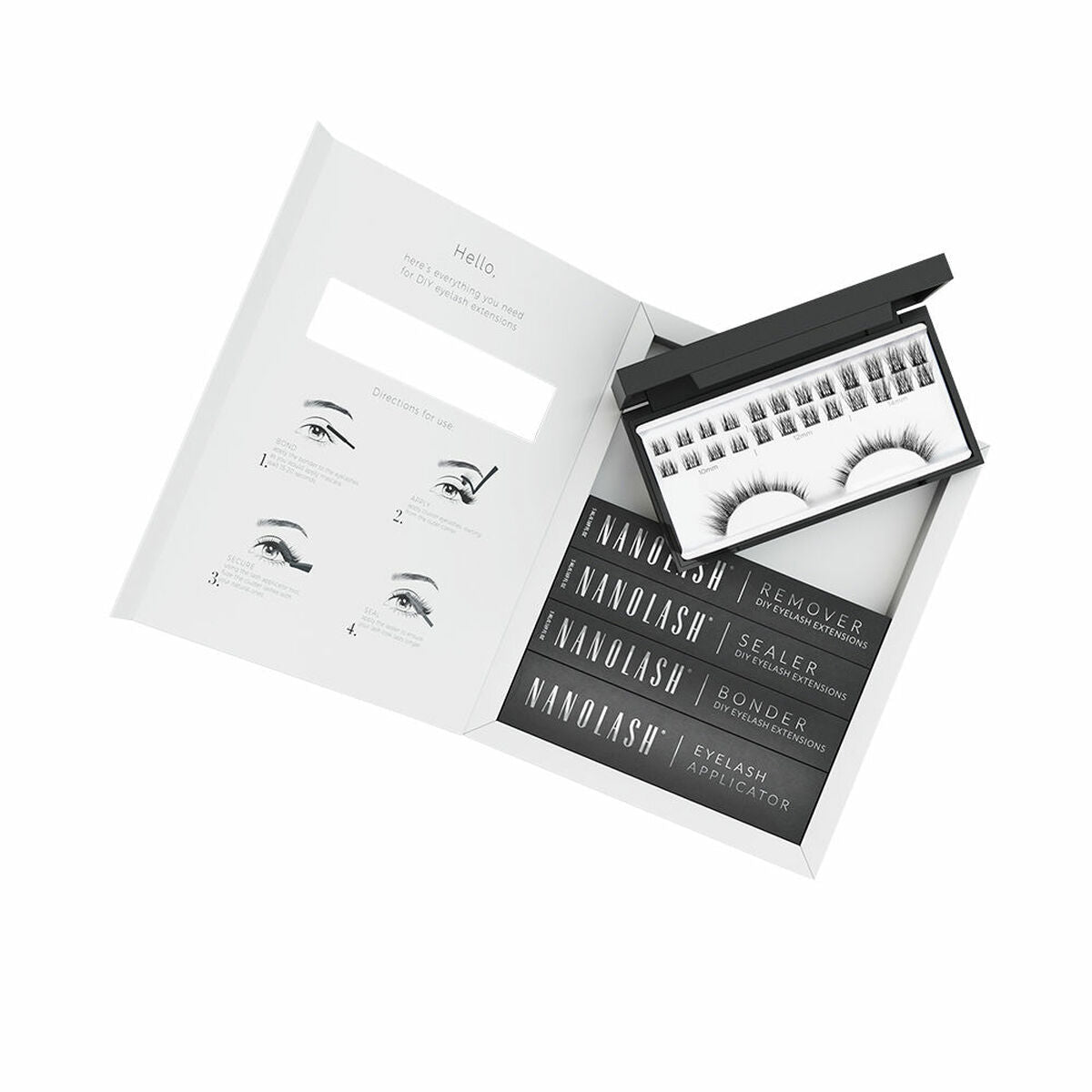 Ensemble de faux cils Nanolash Divine 5 Pièces-0