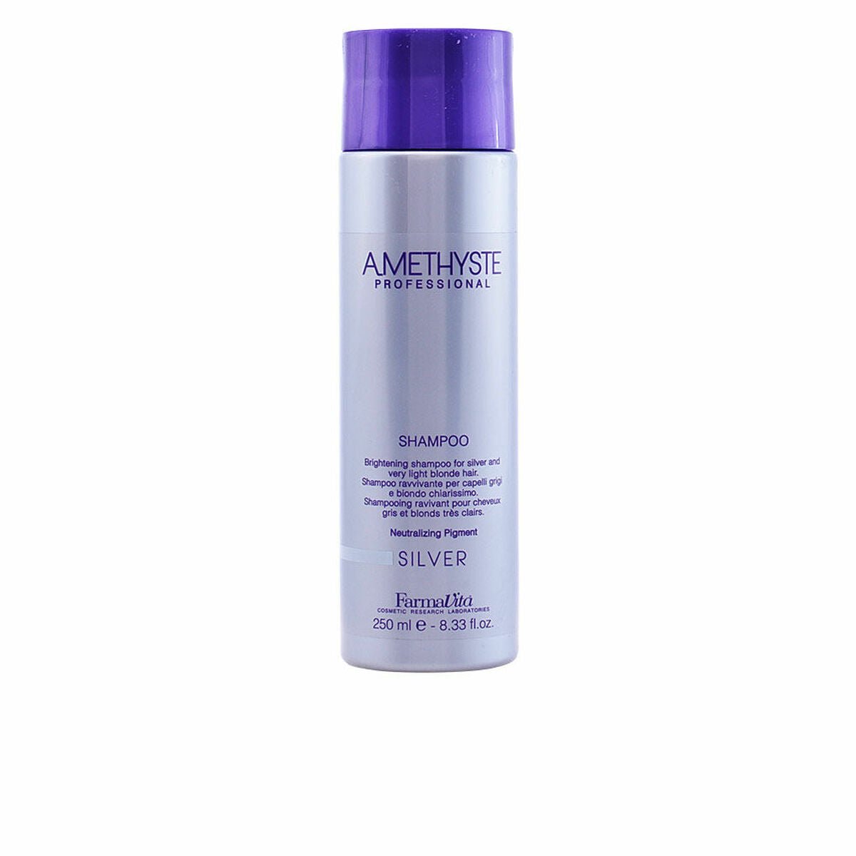Shampoo Amethyste Silver Farmavita Silver (250 ml) - Cosmova