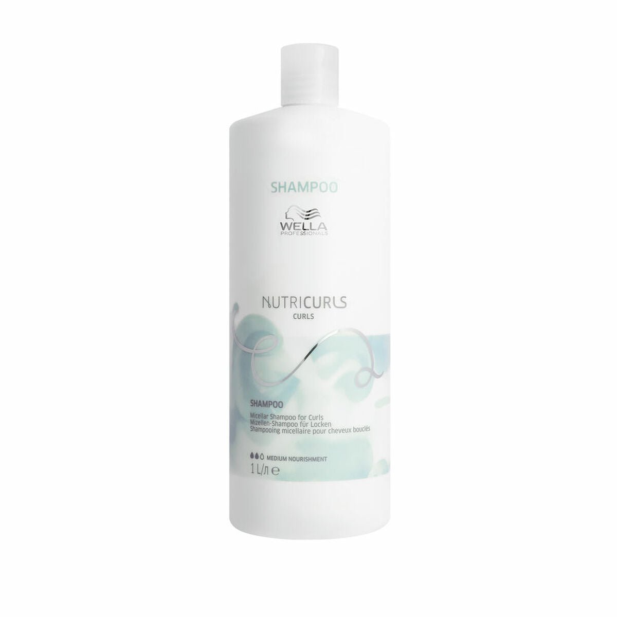 Shampoo Wella Nutricurls 1 L - Cosmova