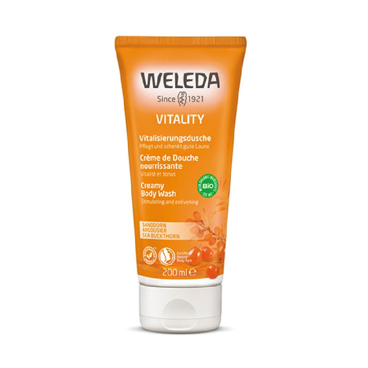 Gel douche Weleda Argousier 200 ml-0