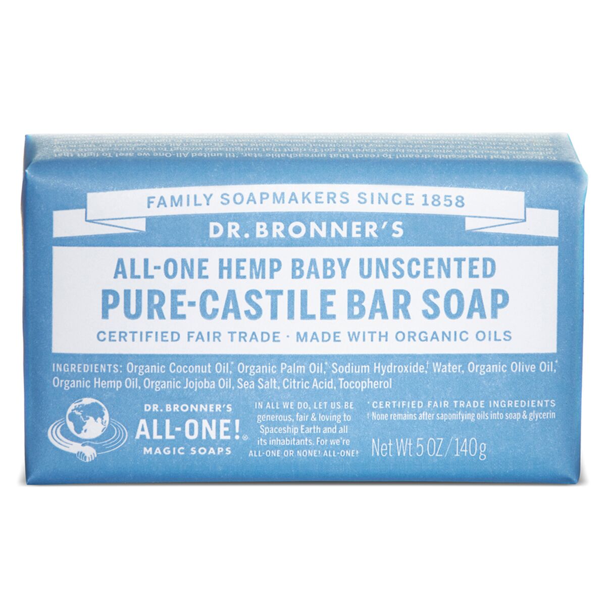 Soap Cake Dr Bronner's Baby 140 g - Cosmova