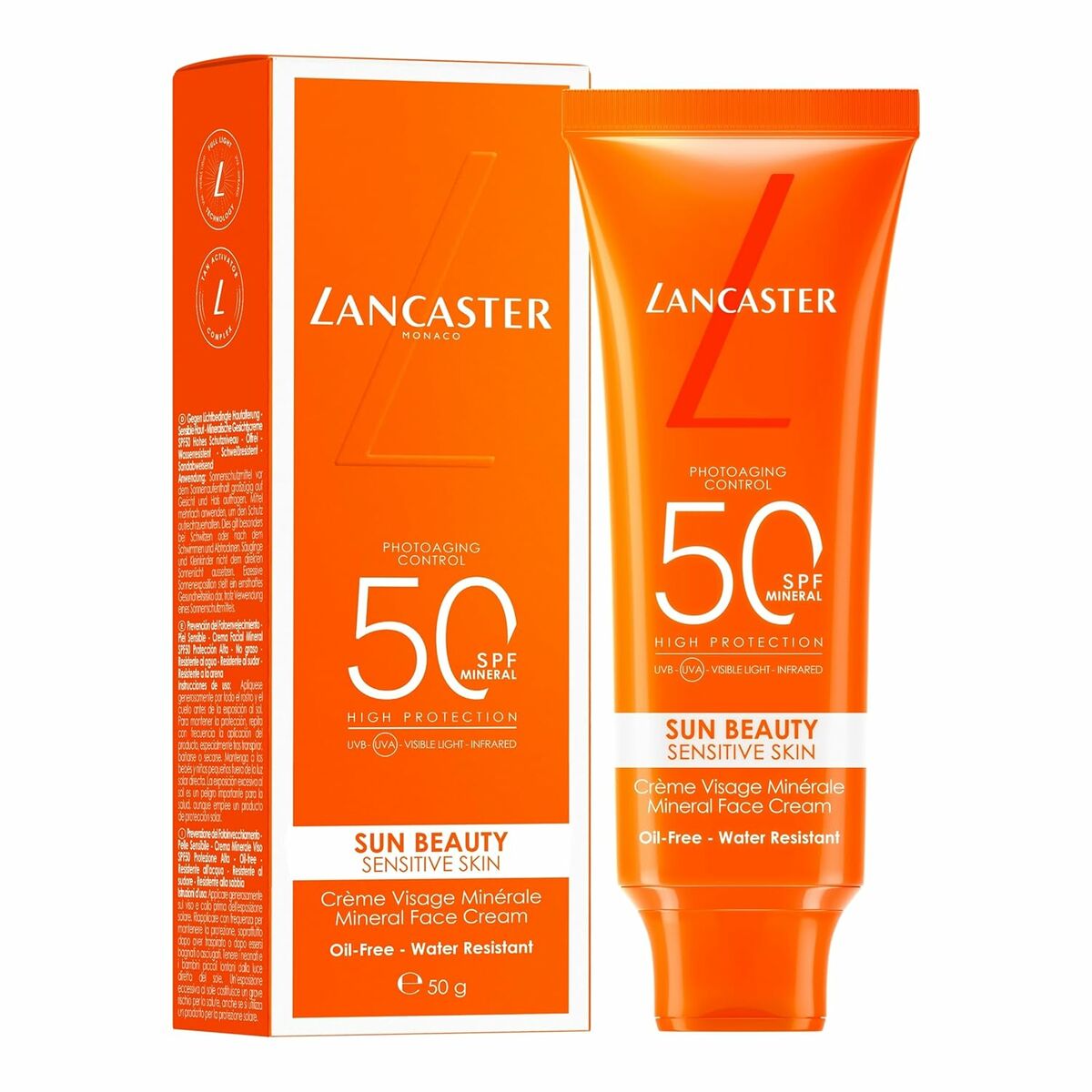 Sun Block Lancaster SUN BEAUTY Spf 50 30 ml - Cosmova