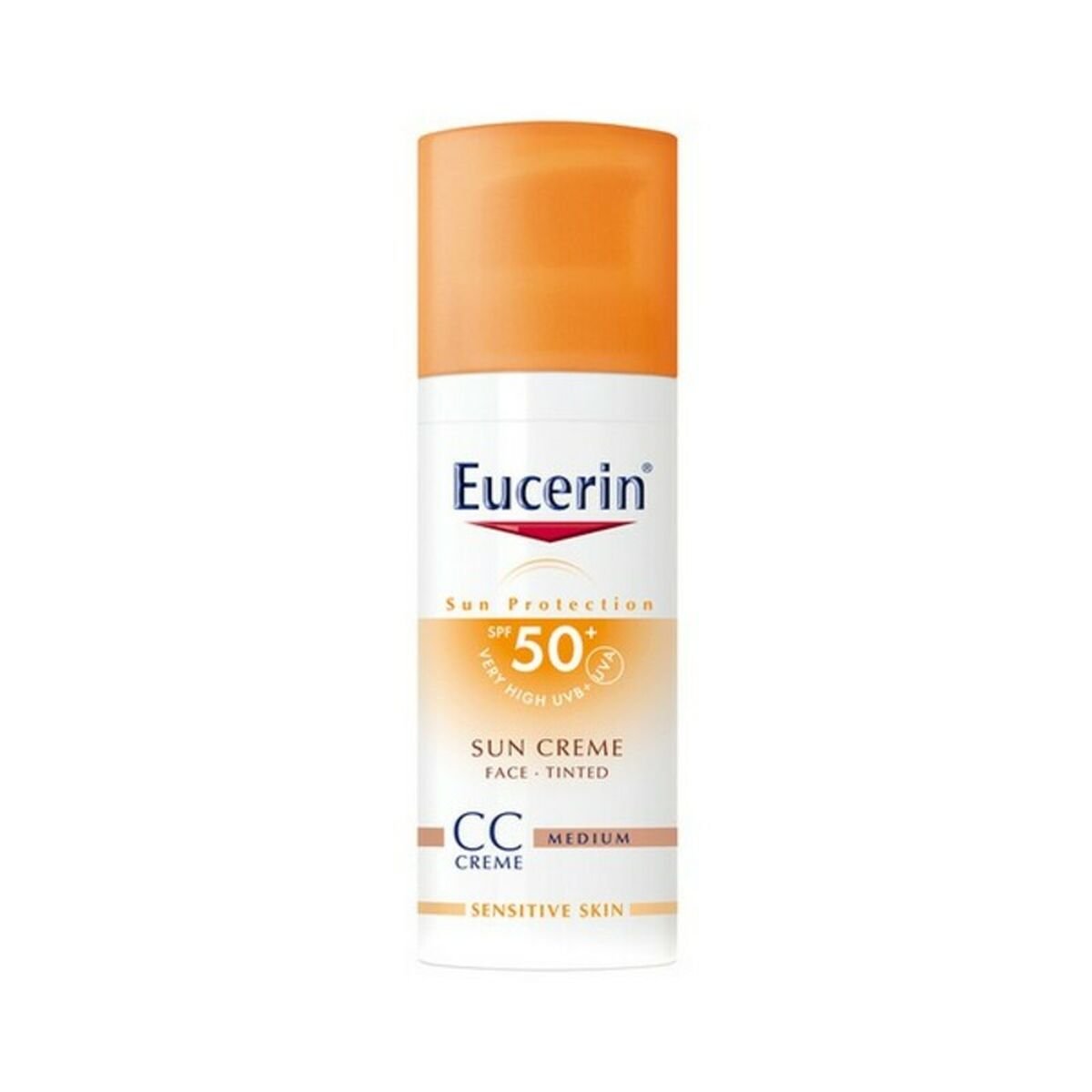 Sonnenschutz mit der Farbe Eucerin Photoaging Control Getönt Medium SPF 50+ (50 ml)-0