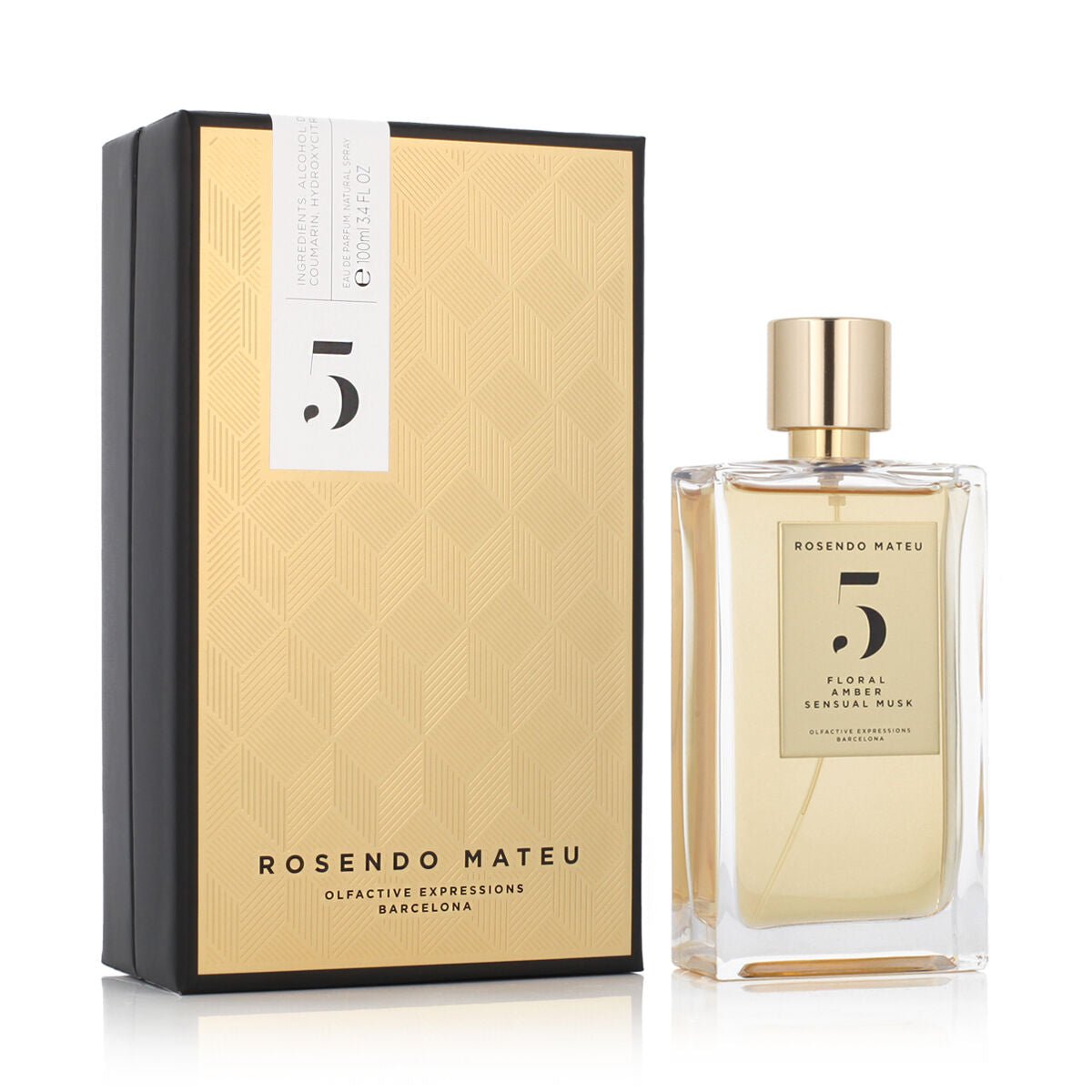Profumo unisex Rosendo Mateu EDP Nº 5 Floreale, Ambra, Muschio Sensuale 100 ml-0