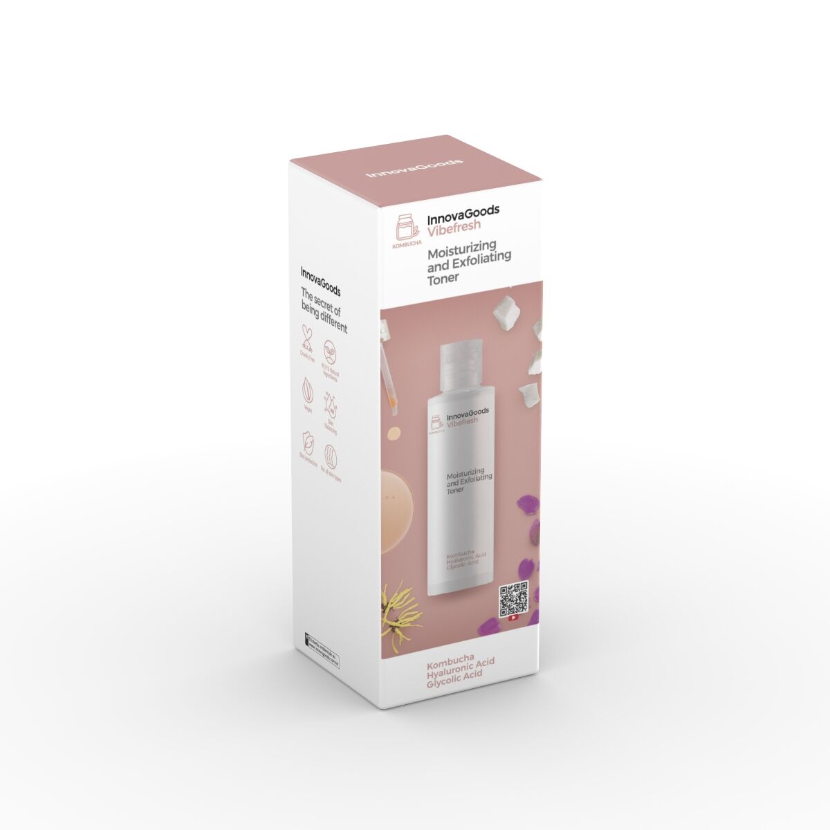 Tonico Viso Idratante ed Esfoliante Kombucha Vibefresh InnovaGoods 150 ml-1