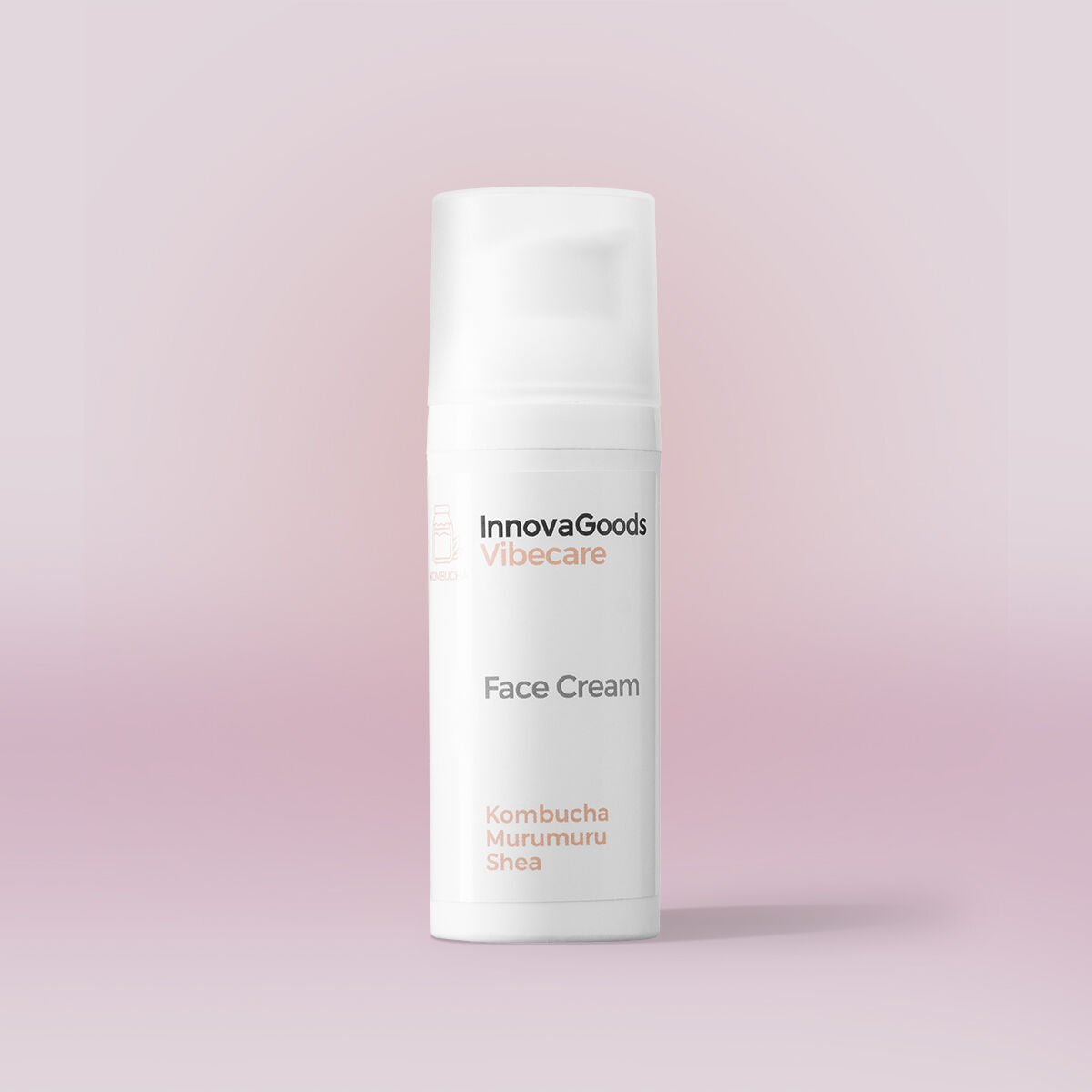 Crème hydratante pour le visage Kombucha Vibecare InnovaGoods 50 ml-0