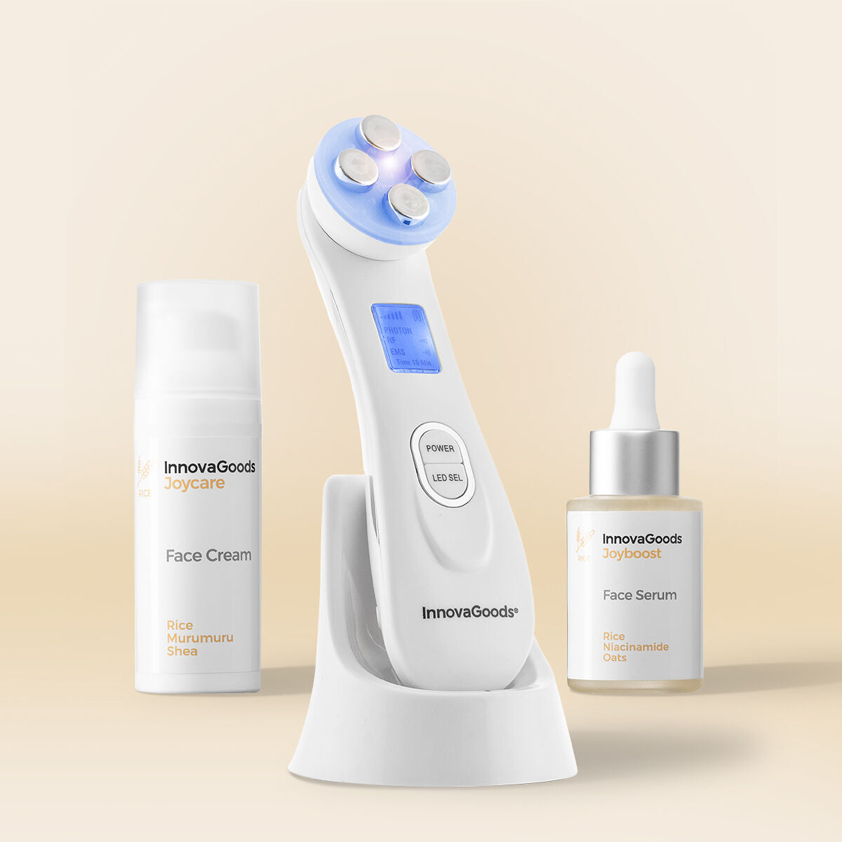 Repairing Facial Treatment Pack Rice InnovaGoods-0