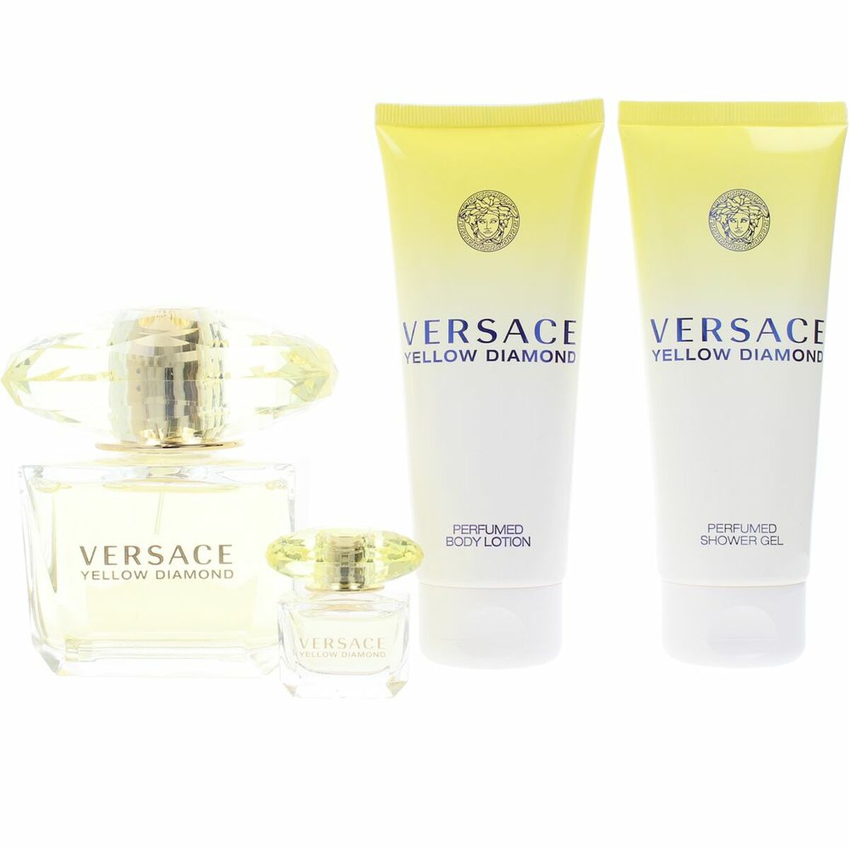 Women's Perfume Set Versace YELLOW DIAMOND 3 Pieces - Cosmova