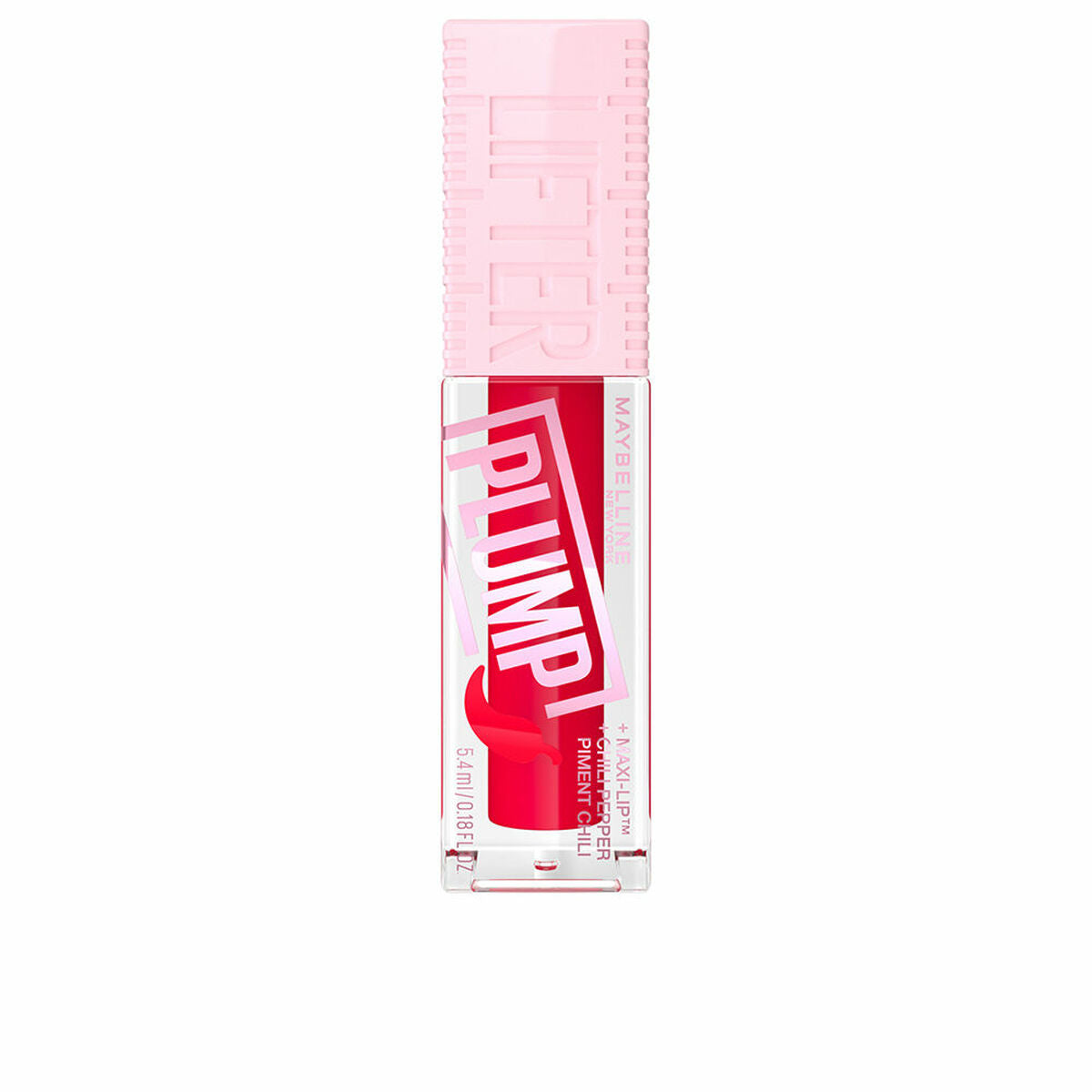 Lip-gloss Maybelline Plump Nº 004 Red flag 5,4 ml Lip Volumiser-0