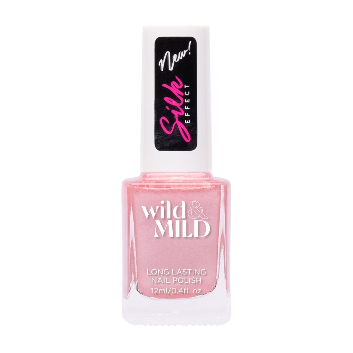 Nail polish Wild & Mild Silk Effect Candy Floss 12 ml-0