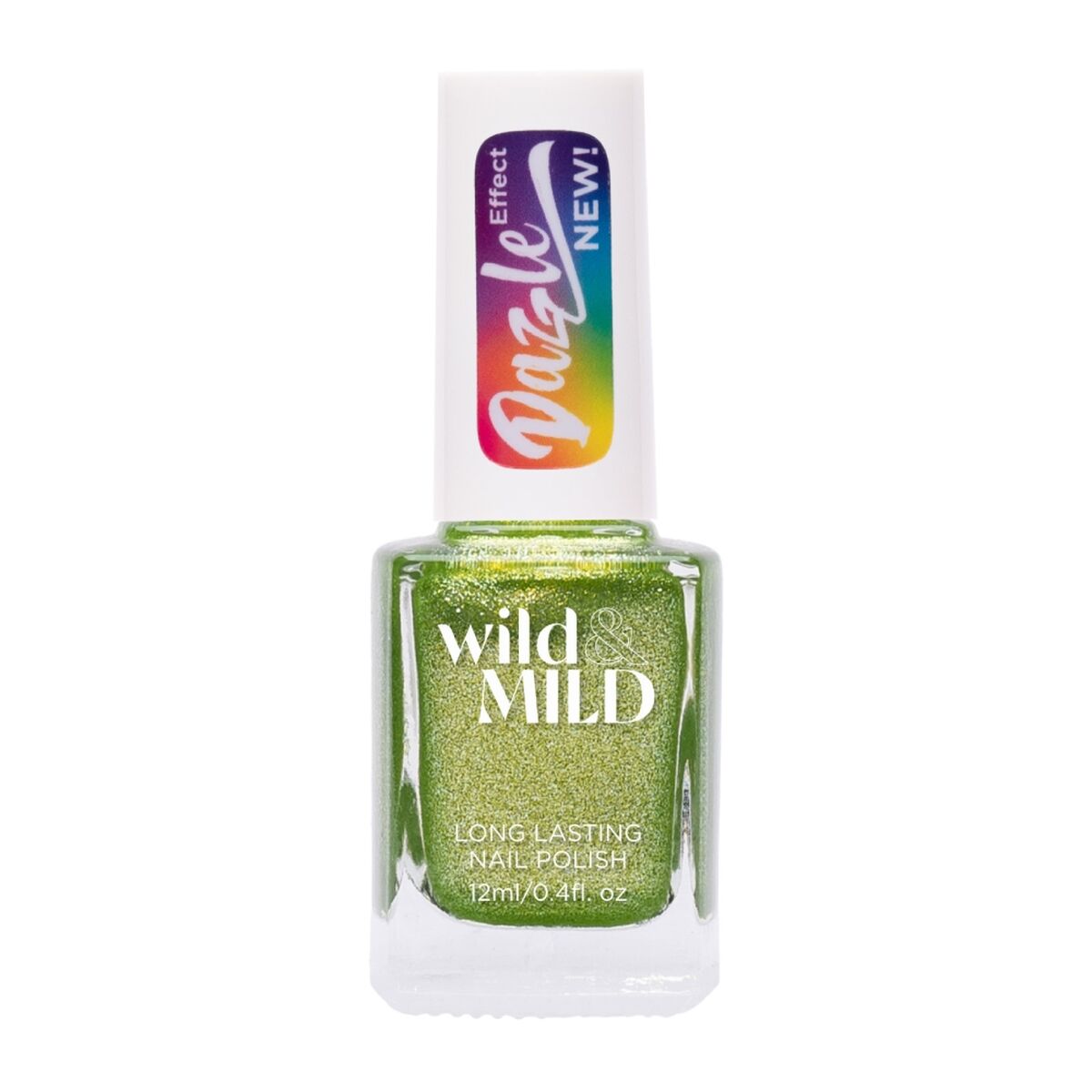 Nagellack Wild & Mild Dazzle Effect DA02 Silent Retreat 12 ml-0