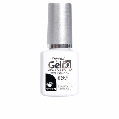 Nagellack Gel iQ Beter Black in Schwarz (5 ml)