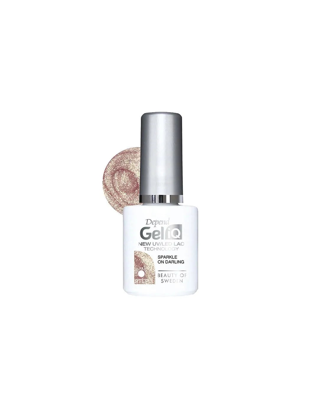 Beter Depend gel Iq smalto Sparkle Darl 41012