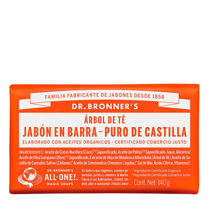 Seifenkuchen Dr. Bronner's 140 g Teebaum