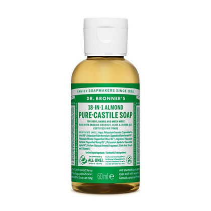Flüssigseife Dr. Bronner's 60 ml Mandeln