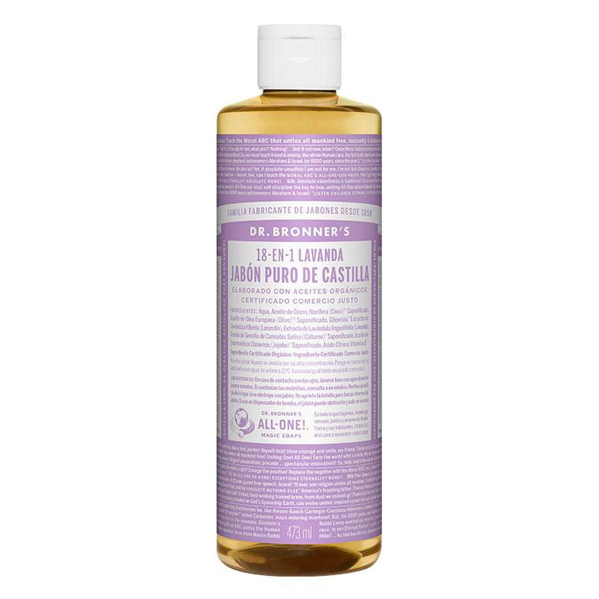 Liquid Soap Dr Bronner's 475 ml Lavendar-0
