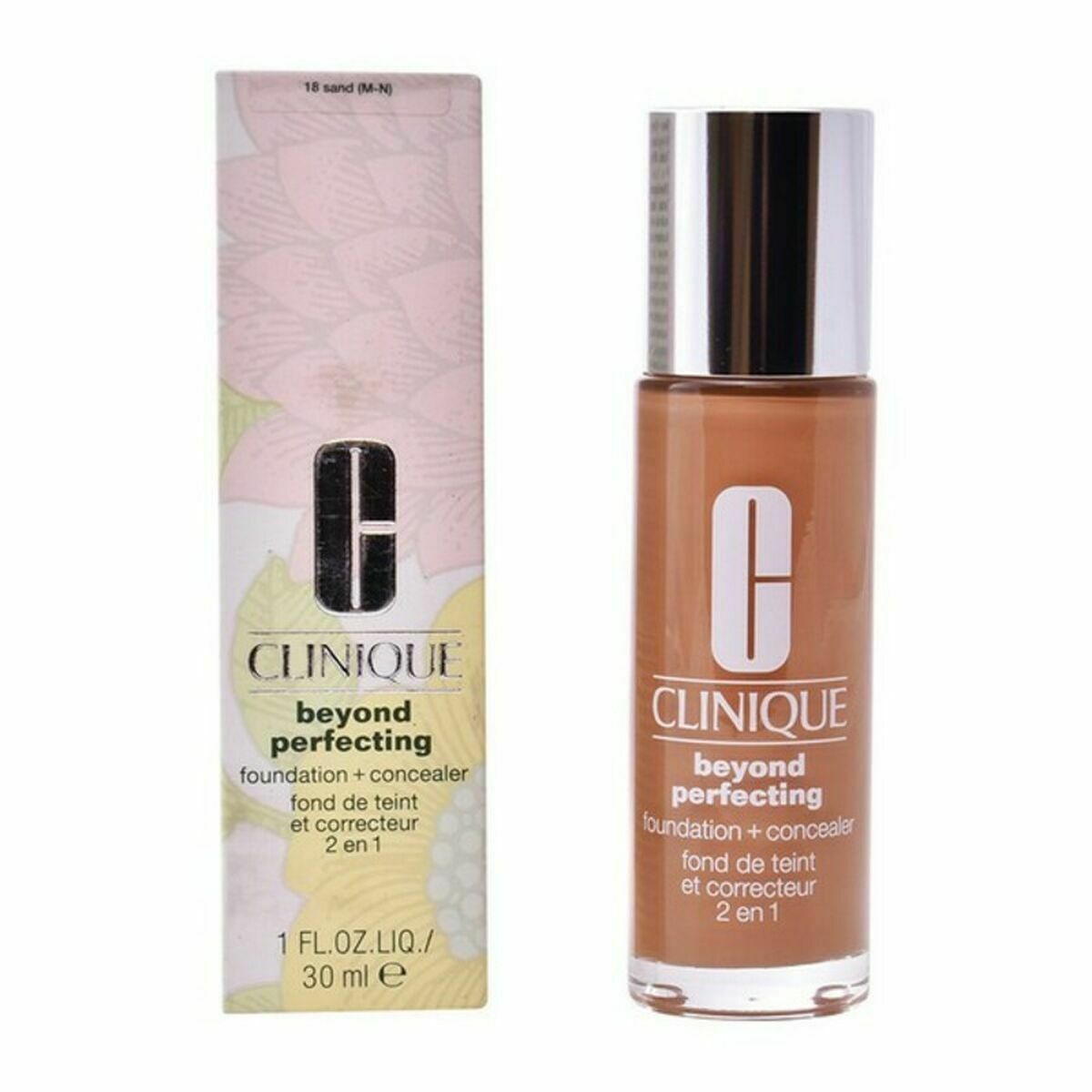 Liquid Make Up Base Clinique Beyond Perfecting Nº 18 Sand M-N 30 ml-0