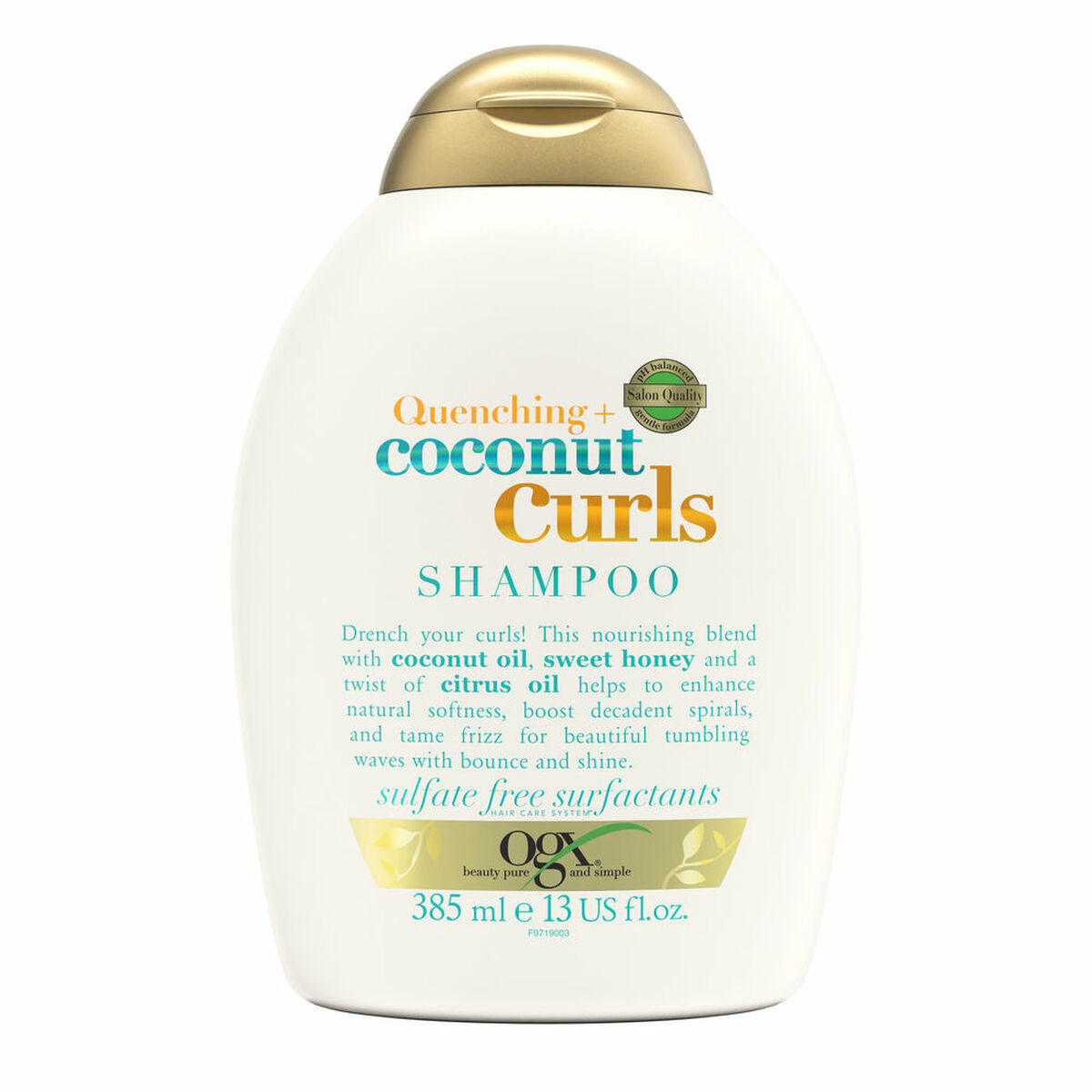 Shampoo per Capelli Ricci OGX COCONUT CURLS 385 ml-0