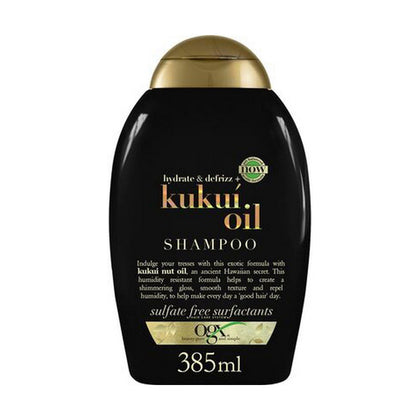 Shampoo Anticrespo OGX Olio di Kukui (385 ml)