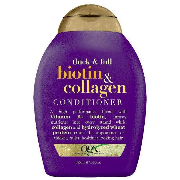 Ogx Biotin e Collagen Hair balsamo 385 ml
