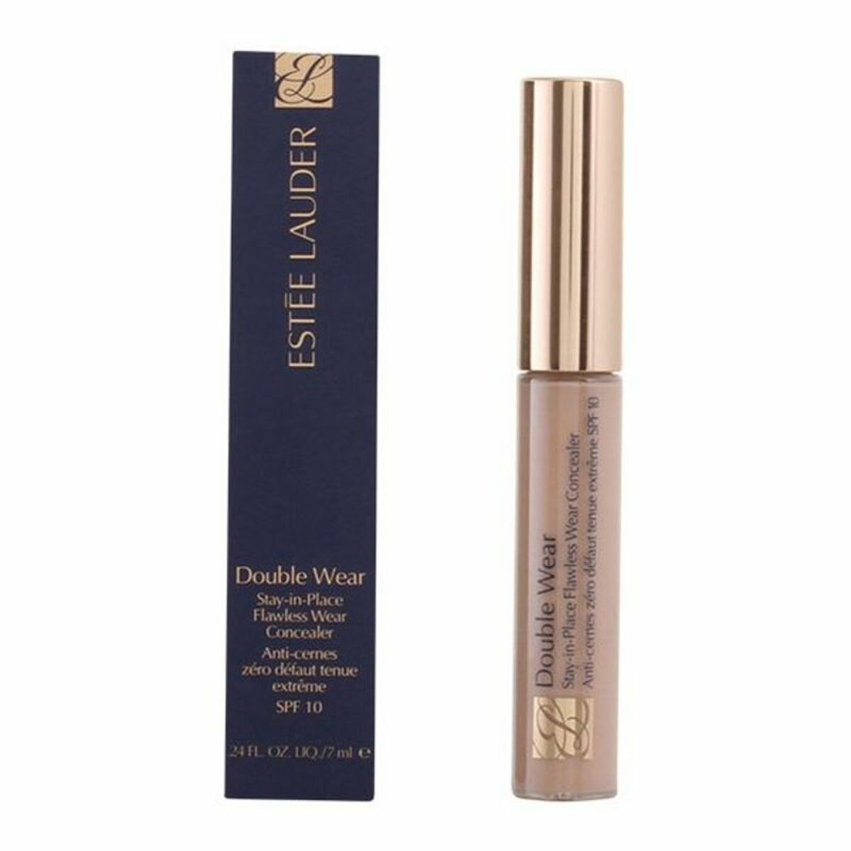 Facial Corrector Double Wear Stay-in-Place Flawless Wear Estee Lauder 4N-Medium Deep Spf 10 (7 ml)-2