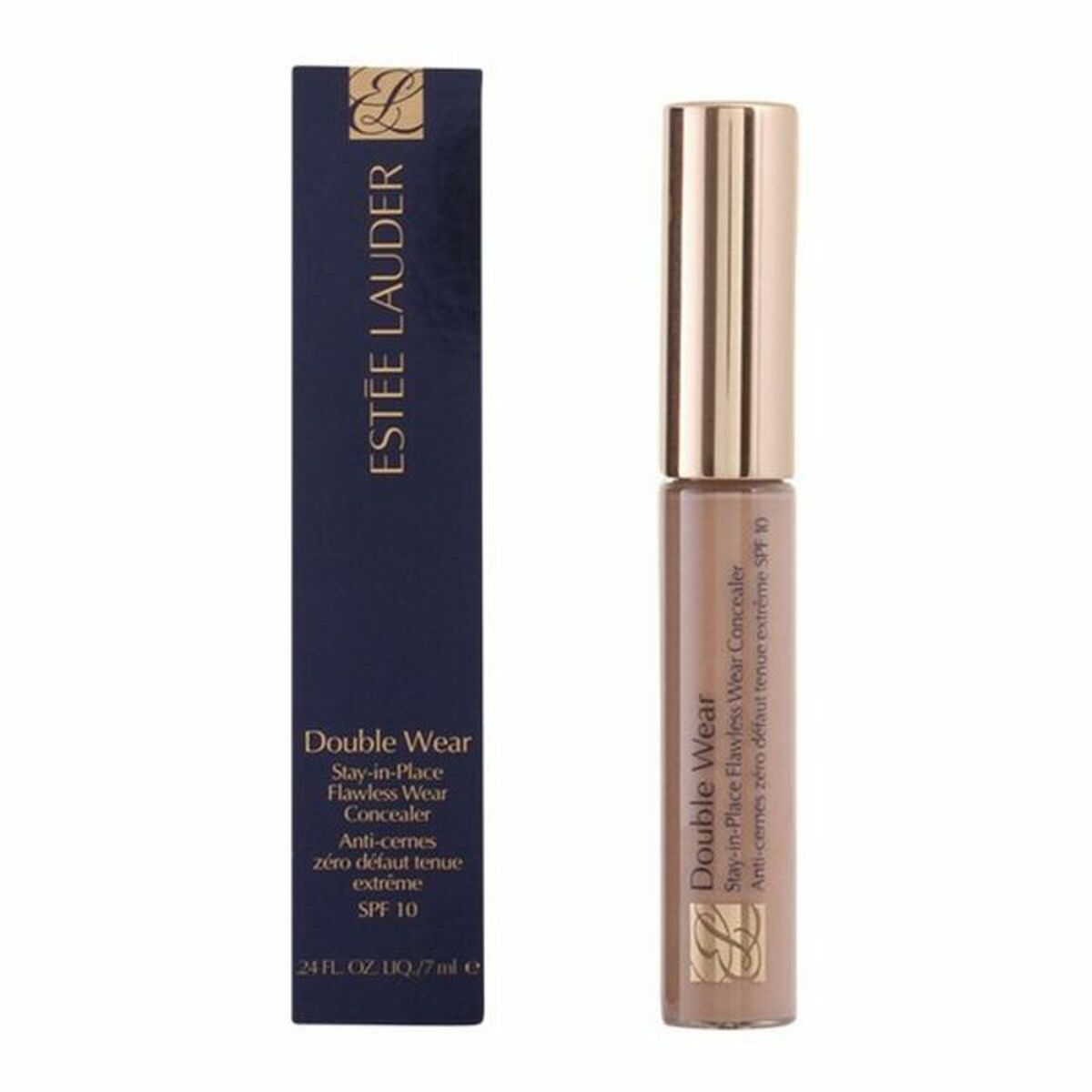 Facial Corrector Double Wear Stay-in-Place Flawless Wear Estee Lauder 4N-Medium Deep Spf 10 (7 ml)-1