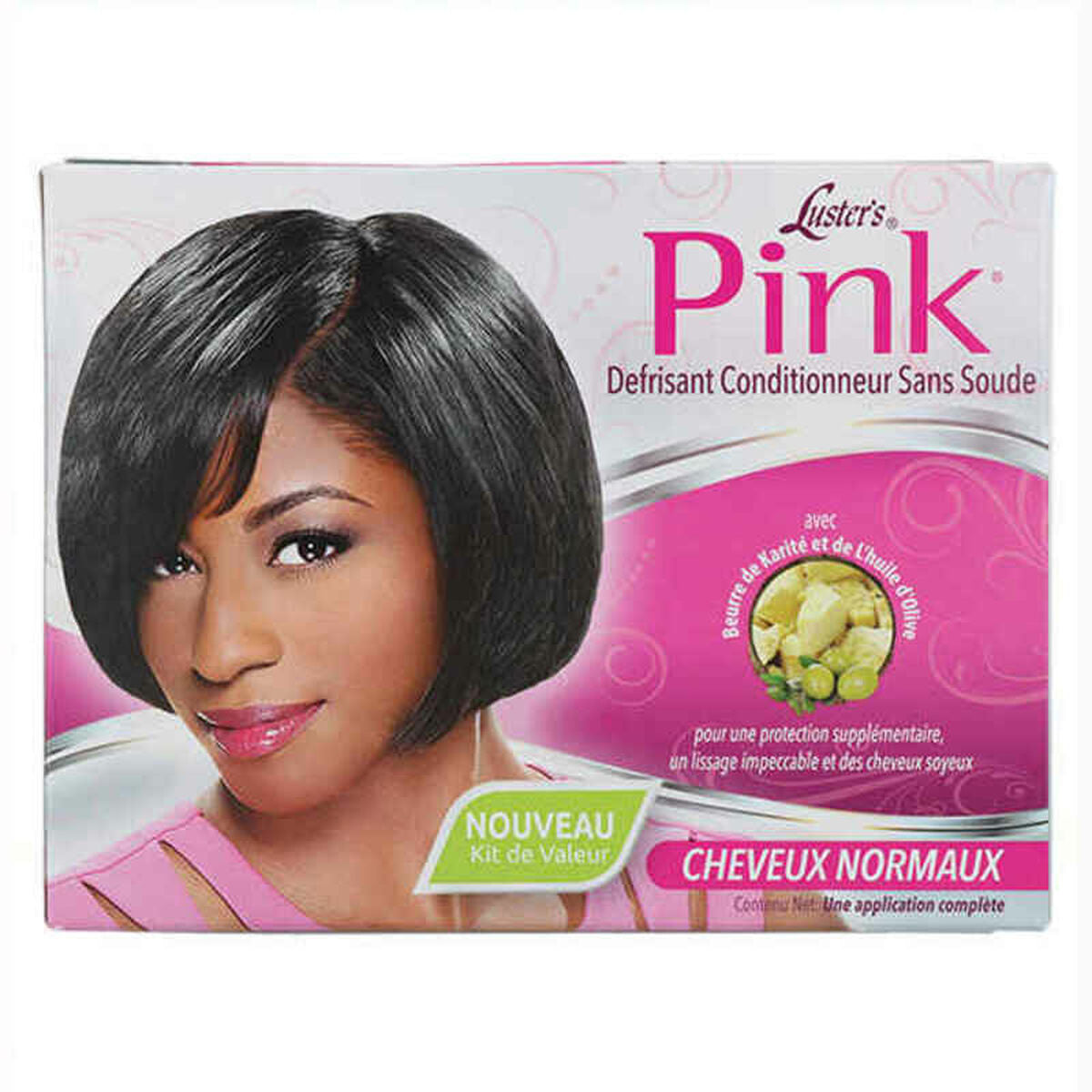 Haarglättungsbehandlung Lustre Pink Relaxer Kit Regular-0